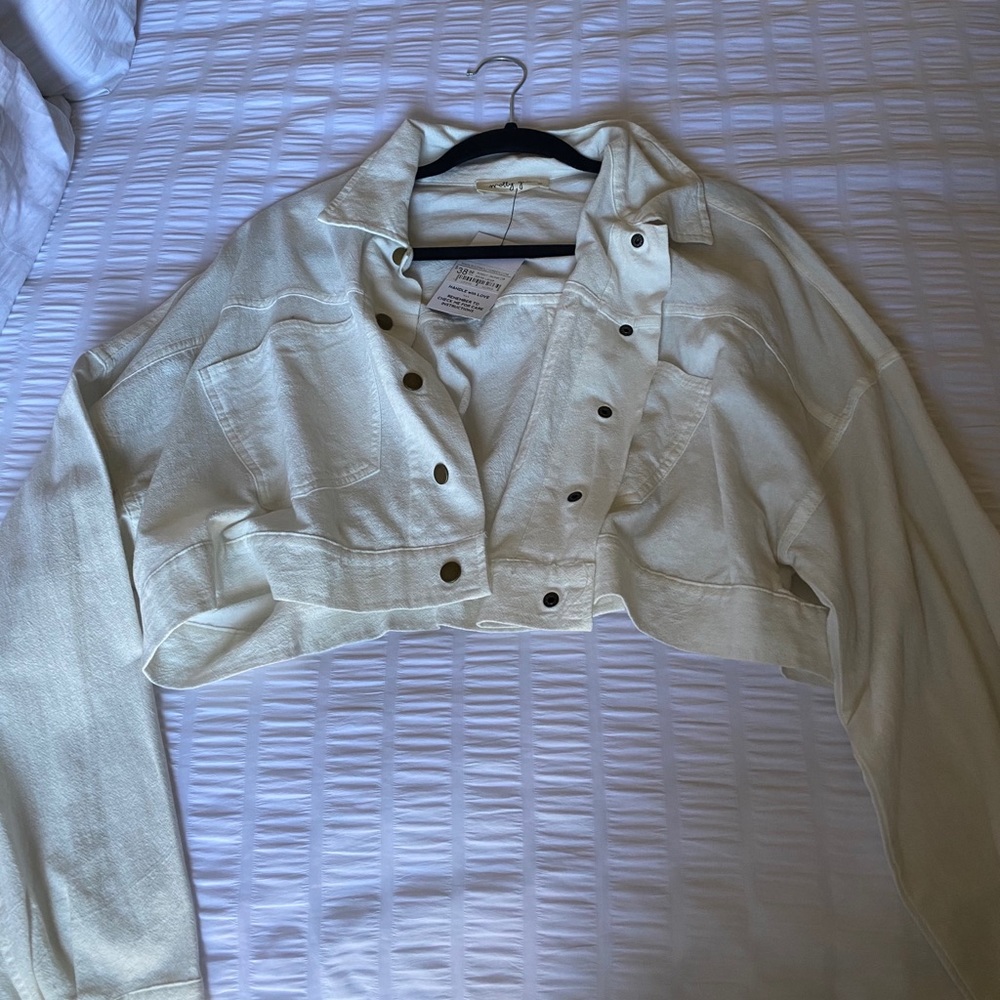 Molly Green Cropped Jacket